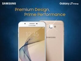 Samsung Galaxy J7 Prime launced, priced at 13990