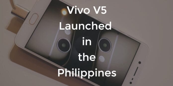 Vivo V5 Launched in PH