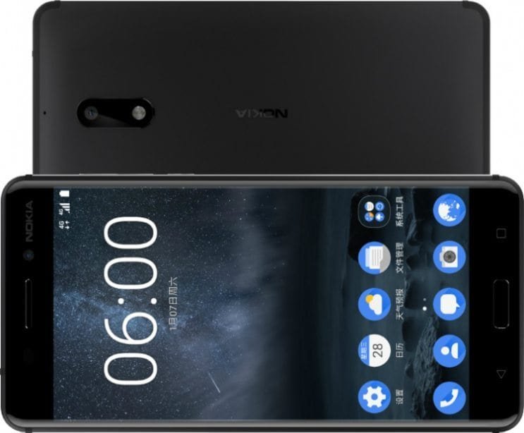 Nokia 6 Front-Back