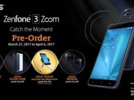 ASUS ZenFone 3 Zoom Pre-order Freebies