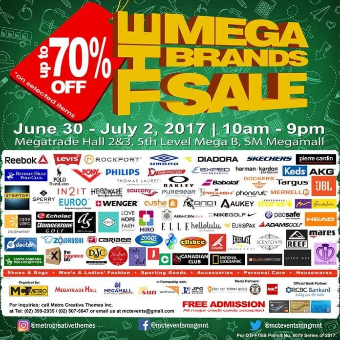 19th MegaBrands Sale Official Poster - Geekstamatic.com