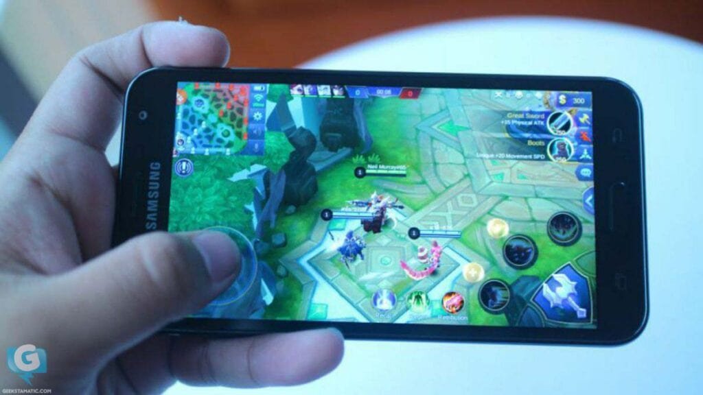 Samsung Galaxy J7 Core - Mobile Legends Gaming
