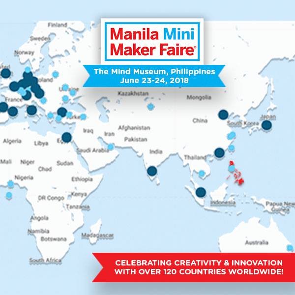 Manila Mini Maker Faire 2018 Map