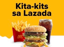 McDonalds now available at Lazada