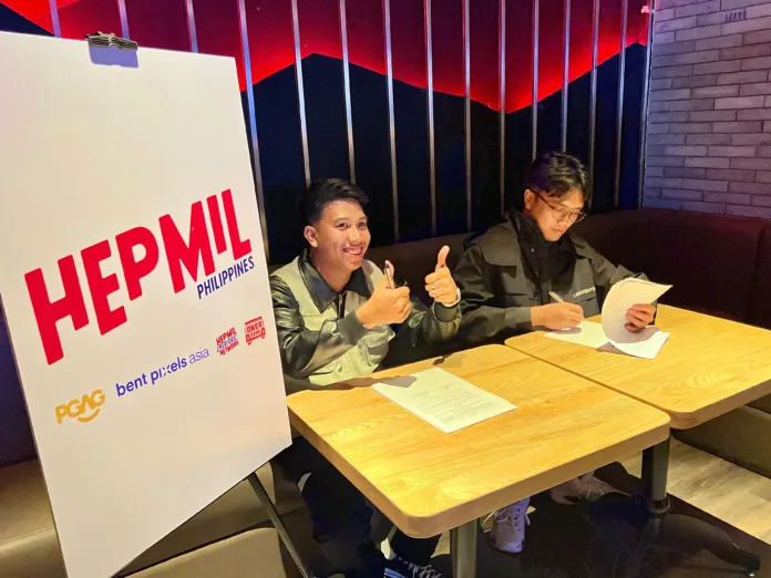 Left to right: Adam Alejo, Content Creator and Erwin Razon, General Manager, Hepmil Philippines