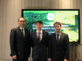 (L-R) Enercon Asia Executive Chairman Dr. Azhar Othman, Enercon Asia CEO Roland Lim, and Enercon Systems International Philippines Corporation Country Manager Dexter Carinugan